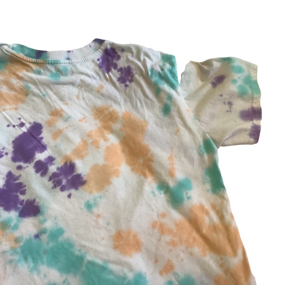 Juniors size XL Pokemon Characters Tie Dye Boxy Cut T-Shirt - Picture 9 of 12